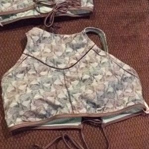 PrAna Swim top/ sports bra.